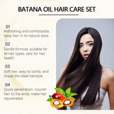 Batana Oil Rich Hair Care Set Decoration Hair Conditioner Fury Nourishing Hair Smooth Hair Care