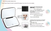 Portable Led Make-Up Mirror Luminous Mirror Double-Sided with Light Led Make-Up Mirror with Light