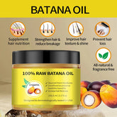 Batana Oil for Scalp and Hair Care, Palm Oil Enriched, Plant Extracts, Scalp and Hair Care Product