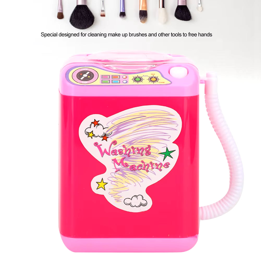 Simulation Washing Machine Make up Brush Washing Machine Mini Simulation Washing Machine Electric Make up Brush Washing Machine