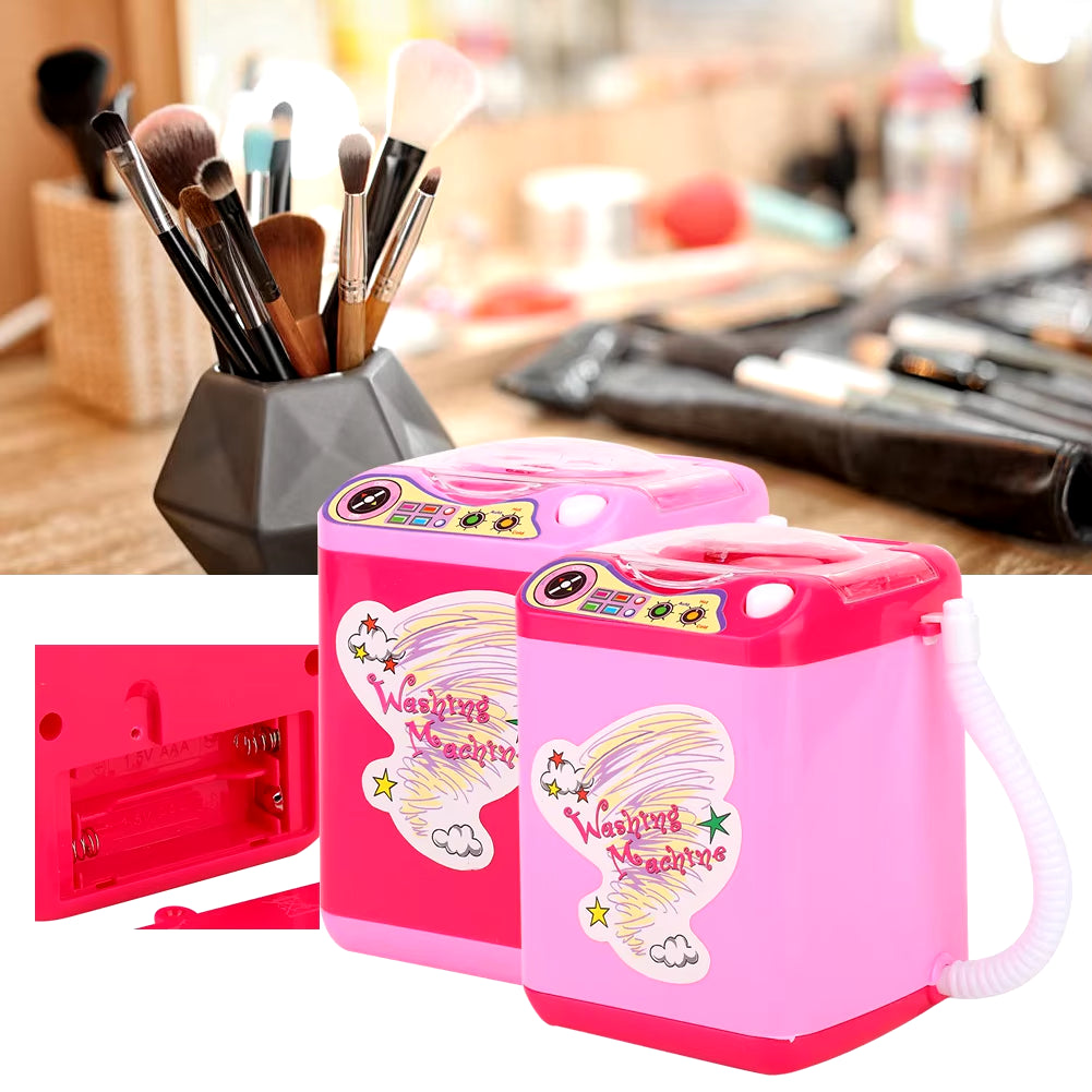 Simulation Washing Machine Make up Brush Washing Machine Mini Simulation Washing Machine Electric Make up Brush Washing Machine