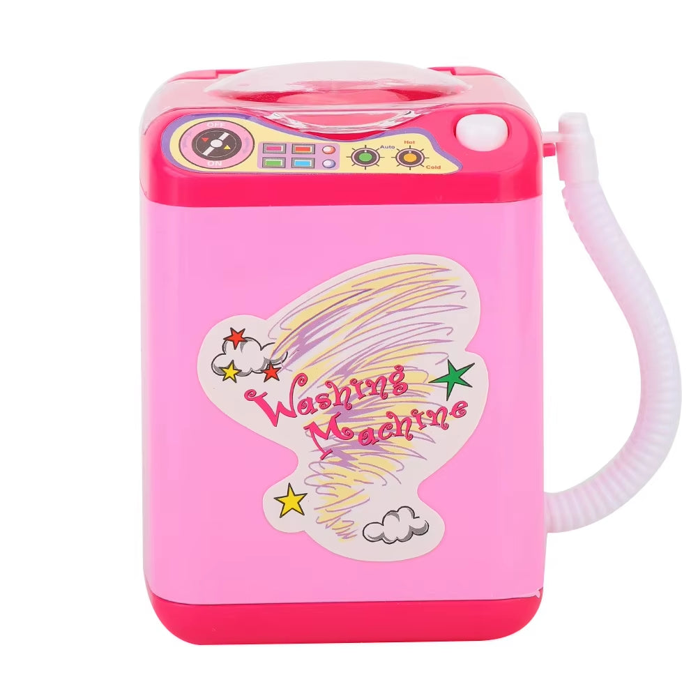 Simulation Washing Machine Make up Brush Washing Machine Mini Simulation Washing Machine Electric Make up Brush Washing Machine