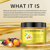 Batana Oil for Scalp and Hair Care, Palm Oil Enriched, Plant Extracts, Scalp and Hair Care Product