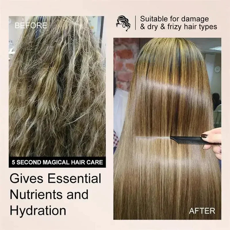Collagen Keratin Hair Care Mask Treatment Dry Damaged Hair Revitalize Hair Straighten Soft Smooth Moisturize Hair Care Products